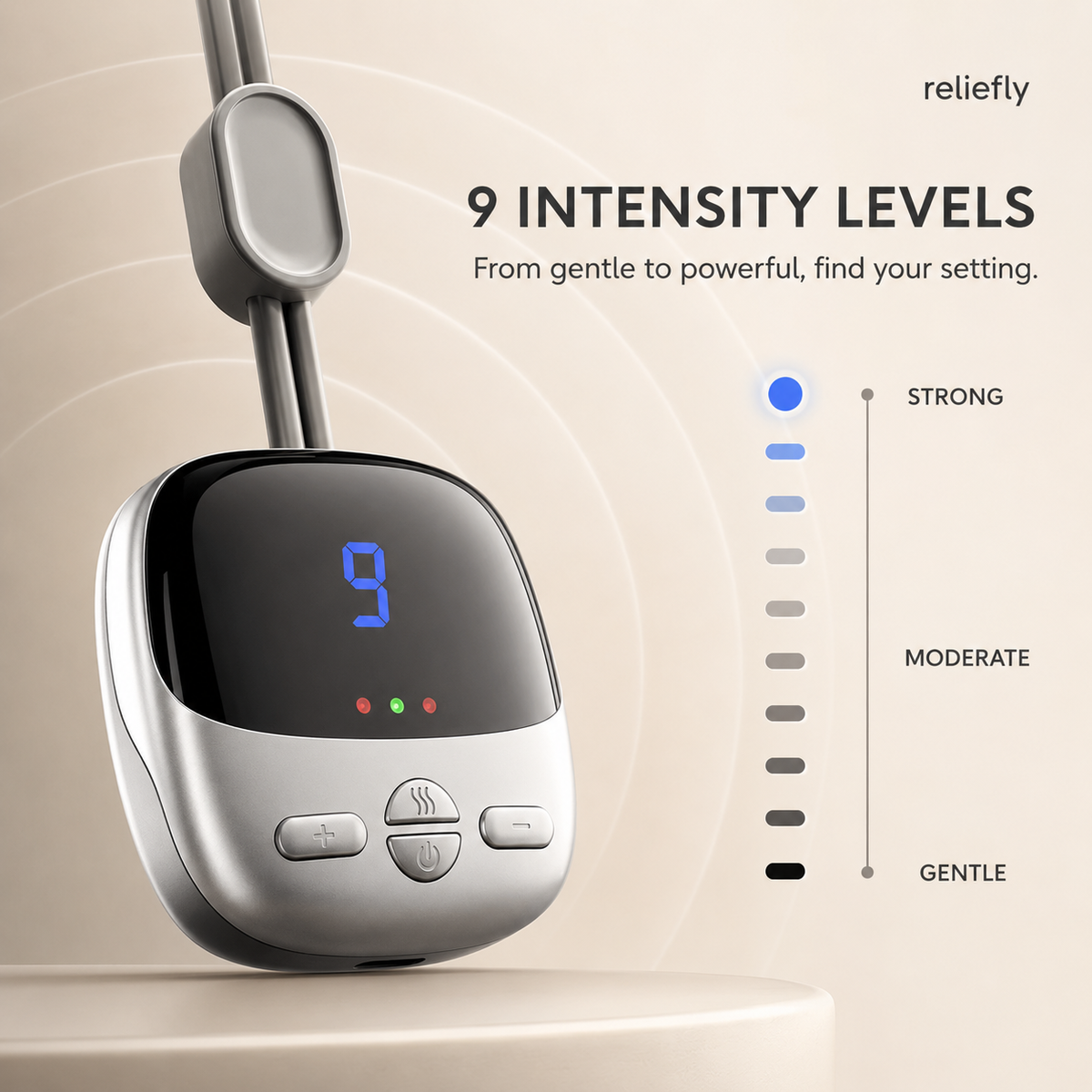 Reliefly Neck Relief Pro — Wireless Heated Neck Massager
